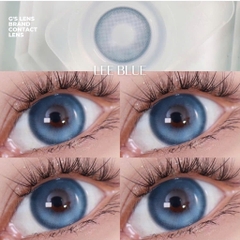 Kính áp tròng 6 tháng LEE BLUE màu xanh dương sáng tây giãn tròng vừa GTRENDY - MCK1