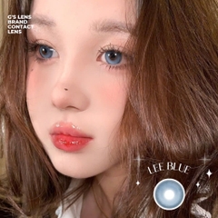 Kính áp tròng 6 tháng LEE BLUE màu xanh dương sáng tây giãn tròng vừa GTRENDY - MCK1