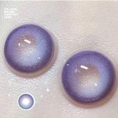 Kính áp tròng 6 tháng SORI BLUE màu xanh tím sáng tây giãn tròng nhỏ GTRENDY - MC38