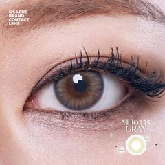 Kính áp tròng 6 tháng MH0335 GRAY màu xám sáng tây không giãn tròng GTRENDY - MC38