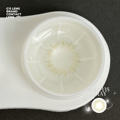 Kính áp tròng 6 tháng MH0335 GRAY màu xám sáng tây không giãn tròng GTRENDY - MC38
