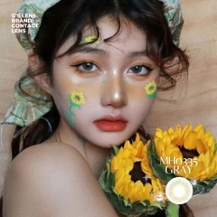 Kính áp tròng 6 tháng MH0335 GRAY màu xám sáng tây không giãn tròng GTRENDY - MC38