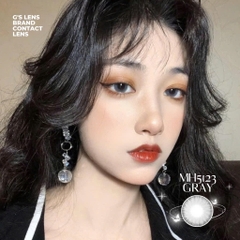 Kính áp tròng 6 tháng MH5123 GRAY màu xám sáng tây giãn tròng vừa GTRENDY - MC38
