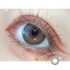 Kính áp tròng 6 tháng SN0020 GRAY màu xám sáng tây giãn tròng nhỏ GTRENDY - MC38