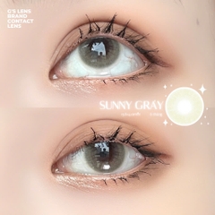Kính áp tròng 6 tháng SUNNY GRAY màu xám sáng tây giãn tròng nhỏ
