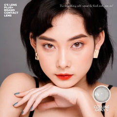 Kính áp tròng 6 tháng COLINE GRAY màu xám tự nhiên giãn tròng nhỏ