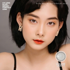 Kính áp tròng 6 tháng COLINE GRAY màu xám tự nhiên giãn tròng nhỏ