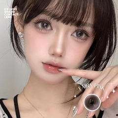 Kính áp tròng 6 tháng FAIRY PINK màu hồng ngọc sáng tây giãn tròng vừa GTRENDY - MC38