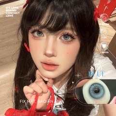 Kính áp tròng 6 tháng SEA BLUE màu xanh sáng tây giãn tròng nhỏ EMEI - GTRENDY - MCK1