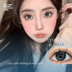 Kính áp tròng 6 tháng CINDERELLA BLUE màu xanh dương tự nhiên giãn tròng nhỏ GTRENDY - MC38