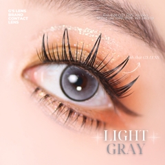 Kính áp tròng 6 tháng LIGHT GRAY màu xám sáng tây giãn tròng nhỏ GTRENDY - MC38