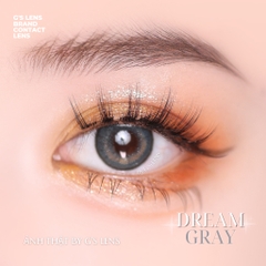 Kính áp tròng 6 tháng DREAM GRAY màu xám sáng tây giãn tròng nhỏ GTRENDY -