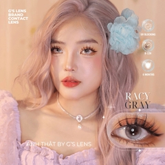 Kính áp tròng 6 tháng RACY GRAY màu xám sáng tây giãn tròng nhỏ GTRENDY - MC38