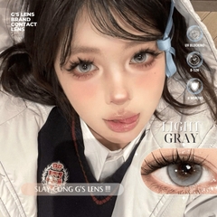 Kính áp tròng 6 tháng LIGHT GRAY màu xám sáng tây giãn tròng nhỏ GTRENDY - MC38
