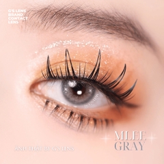 Kính áp tròng 6 tháng MLEE GRAY màu xám sáng tây giãn tròng nhỏ GTRENDY - MC38