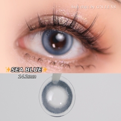 Kính áp tròng 6 tháng SEA BLUE màu xanh sáng tây giãn tròng nhỏ GTRENDY - MC38