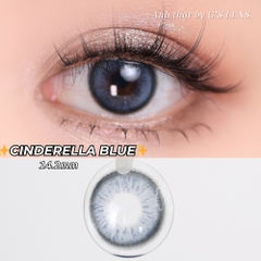 Kính áp tròng 6 tháng CINDERELLA BLUE màu xanh dương tự nhiên giãn tròng nhỏ GTRENDY - MC38