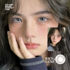 Kính áp tròng 6 tháng RACY GRAY màu xám sáng tây giãn tròng nhỏ GTRENDY - MC38