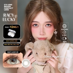 Kính áp tròng 6 tháng RACY GRAY màu xám sáng tây giãn tròng nhỏ GTRENDY - MC38