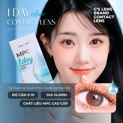 Kính áp tròng 1 ngày TRONG SUỐT không màu không giãn tròng ANGEL EYES