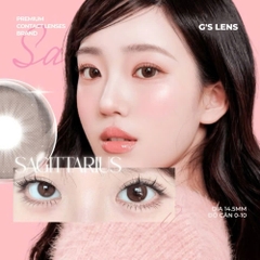 Kính áp tròng 1 ngày SAGITTARIUS màu nâu tự nhiên giãn tròng nhỏ ANGEL EYES
