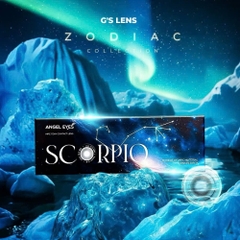 Kính áp tròng 1 ngày SCORPIO màu xám sáng tây giãn tròng nhỏ ANGEL EYES