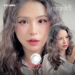 Kính áp tròng 1 ngày SCORPIO màu xám sáng tây giãn tròng nhỏ ANGEL EYES