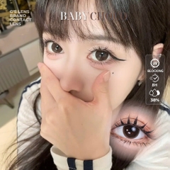 Kính áp tròng 6 tháng BABY CHOCO màu choco tự nhiên giãn tròng to GTRENDY - MC38