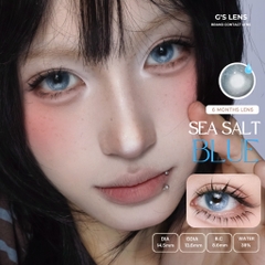 Kính áp tròng 6 tháng SEA SALT BLUE màu xanh sáng tây giãn tròng nhỏ GTRENDY - MCK1