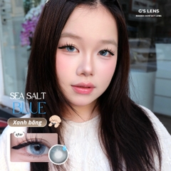 Kính áp tròng 6 tháng SEA SALT BLUE màu xanh sáng tây giãn tròng nhỏ GTRENDY - MCK1