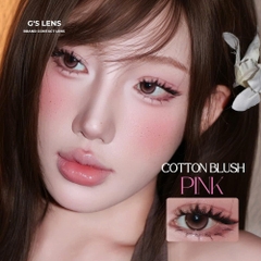 Kính áp tròng 6 tháng COTTON BLUSH PINK màu hồng tự nhiên giãn tròng nhỏ GTRENDY - MCK1