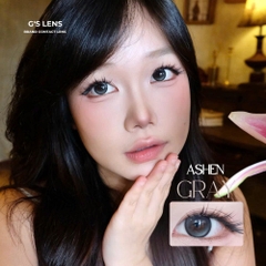 Kính áp tròng 6 tháng ASHEN GRAY màu xám đen tự nhiên giãn tròng nhỏ GTRENDY - MCK1