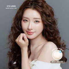 Kính áp tròng 6 tháng LINE SHADE GRAY màu xám sáng tây giãn tròng nhỏ GTRENDY - MCK1
