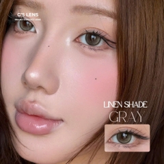 Kính áp tròng 6 tháng LINE SHADE GRAY màu xám sáng tây giãn tròng nhỏ GTRENDY - MCK1