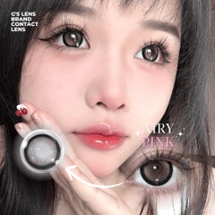 Kính áp tròng 1 ngày AIRY PINK màu hồng tự nhiên giãn tròng to GTRENDY