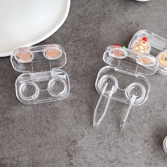 Khay Mini 3D Gấu Dâu Brown-Case Đựng Lens
