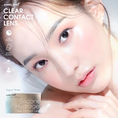 Kính Áp Tròng Lens Mắt Angel Eyes Silicone Hydrogel Trong Suốt Không Màu (0-10 độ)