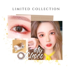 Kính Áp Tròng Lens Mắt Angel Eyes Silicone Hydrogel CHOKORETO CHOCO Size M 14.5 mm (0-8 độ)