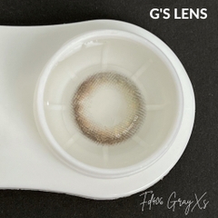 Kính áp tròng 6 tháng BLING GRAY màu xám nâu tự nhiên không giãn tròng GTRENDY