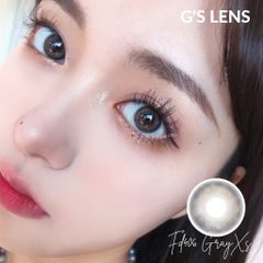 Kính áp tròng 6 tháng BLING GRAY màu xám nâu tự nhiên không giãn tròng GTRENDY