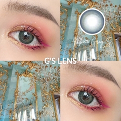 Kính áp tròng 6 tháng MH5992 GRAY màu xám xanh sáng tây giãn tròng nhỏ GTRENDY - MC38