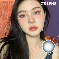 Kính áp tròng 6 tháng MH5992 GRAY màu xám xanh sáng tây giãn tròng nhỏ GTRENDY - MC38