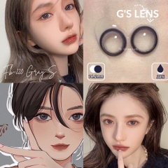 Kính áp tròng 6 tháng RENA GRAY màu xám tự nhiên giãn tròng nhỏ GTRENDY - MC38