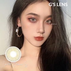 Kính Áp Tròng Lens Mắt LM2318 BROWN Size S 14.2mm (0-6 độ)