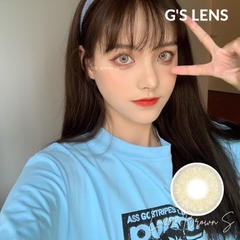 Kính Áp Tròng Lens Mắt LM2318 BROWN Size S 14.2mm (0-6 độ)
