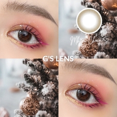 Kính áp tròng 6 tháng CHOCO MINI màu choco tự nhiên giãn tròng nhỏ GTRENDY - AL Color 38