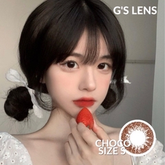 Kính Áp Tròng Lens Mắt AB CHOCO Size S 14.2mm (0-8 độ)