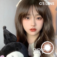 Kính Áp Tròng Lens Mắt AB CHOCO Size S 14.2mm (0-8 độ)