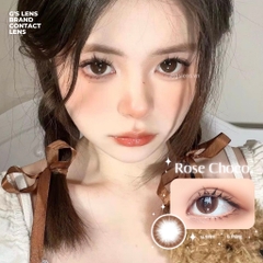 Kính áp tròng 6 tháng ROSE CHOCO màu choco tự nhiên giãn tròng vừa GTRENDY - MC38