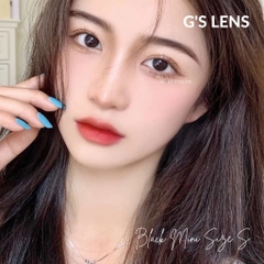 Kính Áp Tròng Lens Mắt BLACK MINI Size S 14.2mm (0-6 độ)